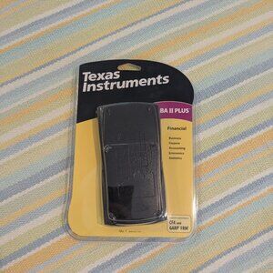 Texas Instruments BA II Plus Financial Calculator